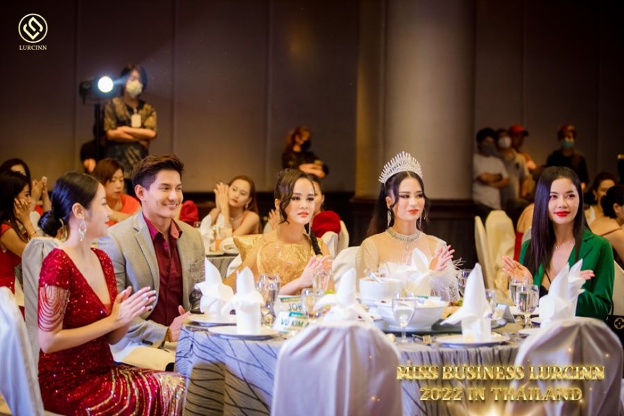 Dàn giám khảo quyền lực trong cuộc thi Miss Business Lurcinn 2022 in ThaiLand