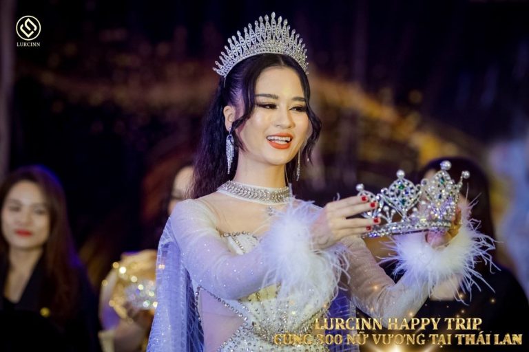 Lurcinn Group – Founder Nguyễn Thị Lành lộng lẫy sang trọng trong đêm chung kết  Miss Business Lurcinn 2022